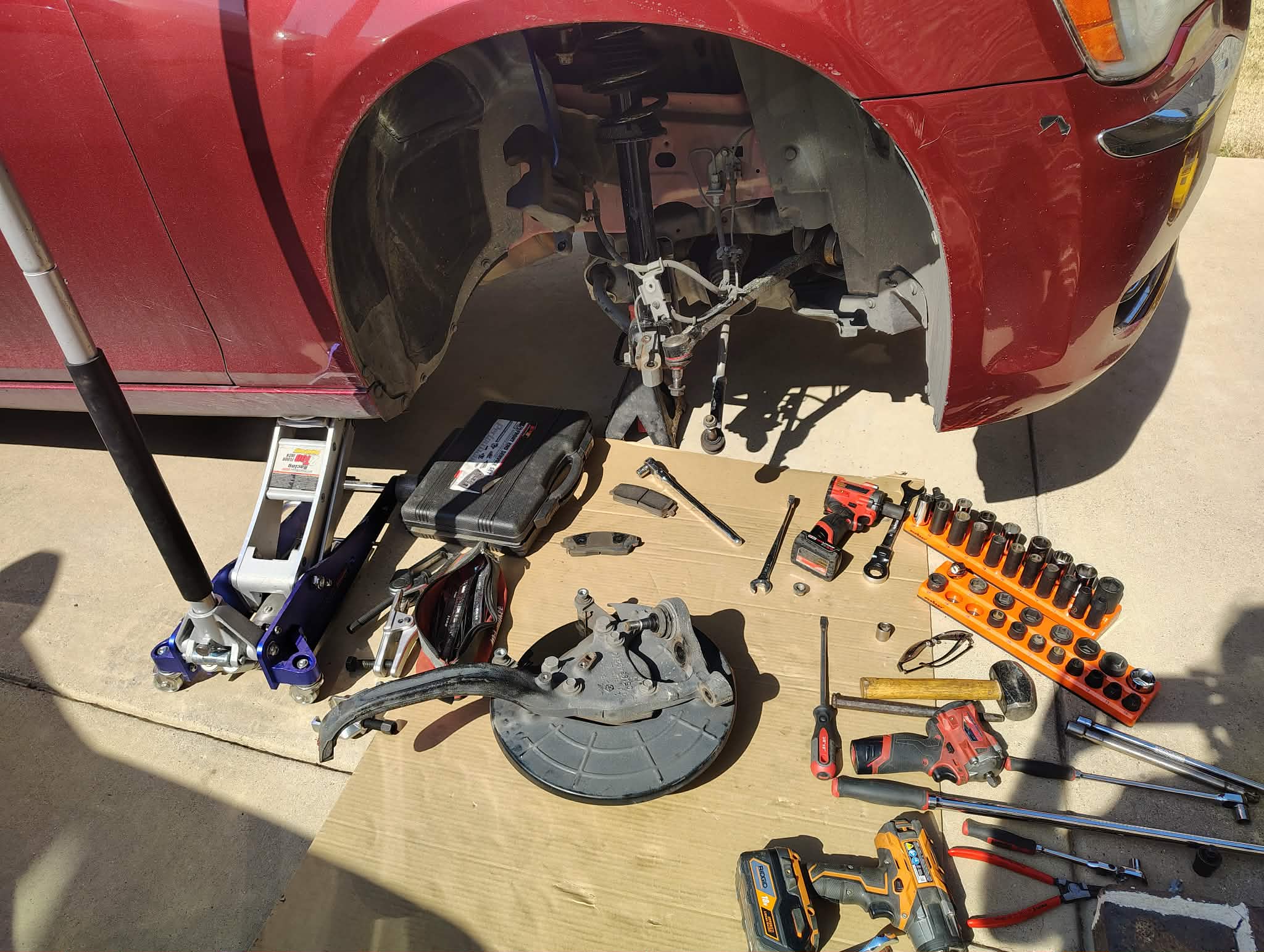 various auto parts
