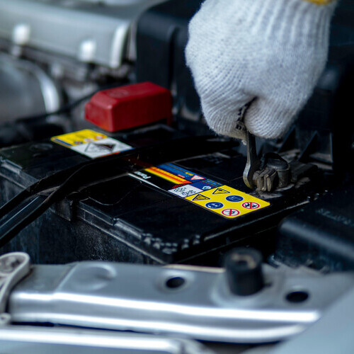 repair to a car battery